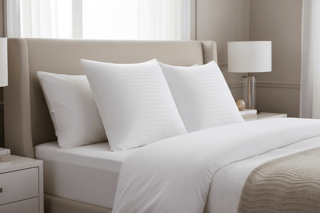 100% Cotton Velvet Pillow, Luxury Hotel Quality Pillow