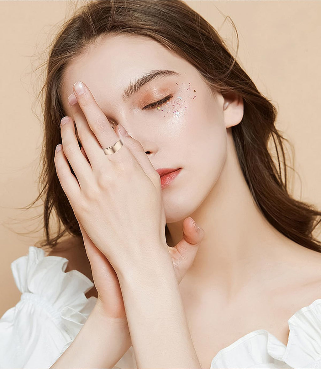 Smart Ring Health Tracker–Fitness, Sleep, Heart Rate, Blood Oxygen|IP68 Waterproof Bluetooth