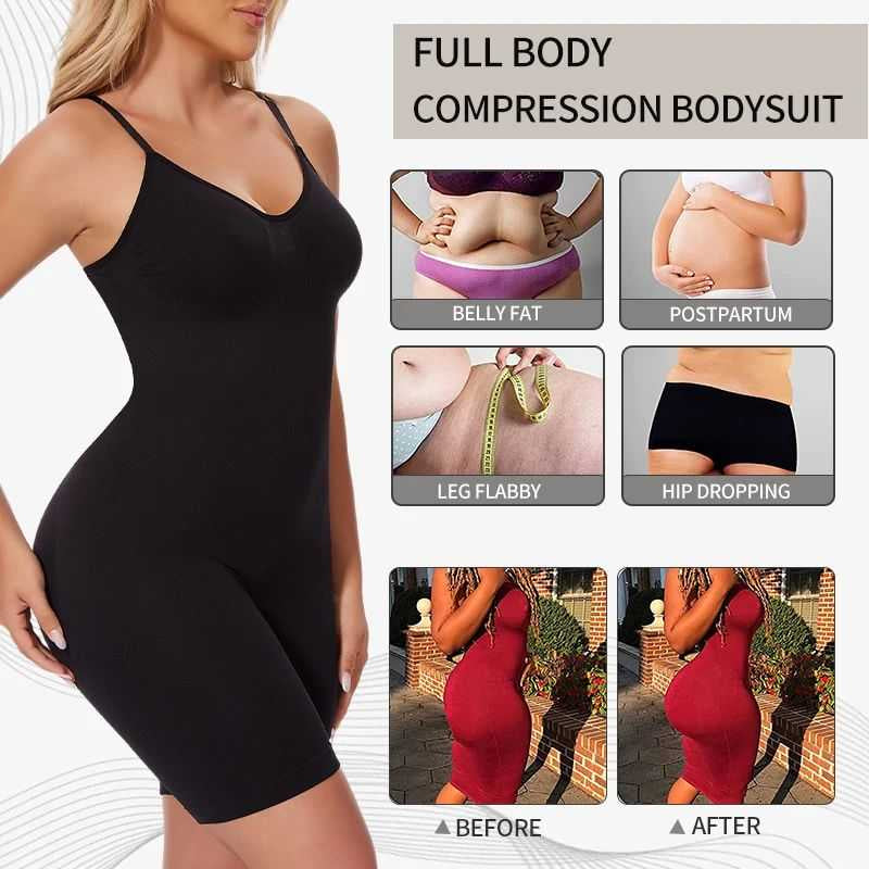 New Premium Shapewear Bodysuit|Women Tank Top Tummy Control Full Bod