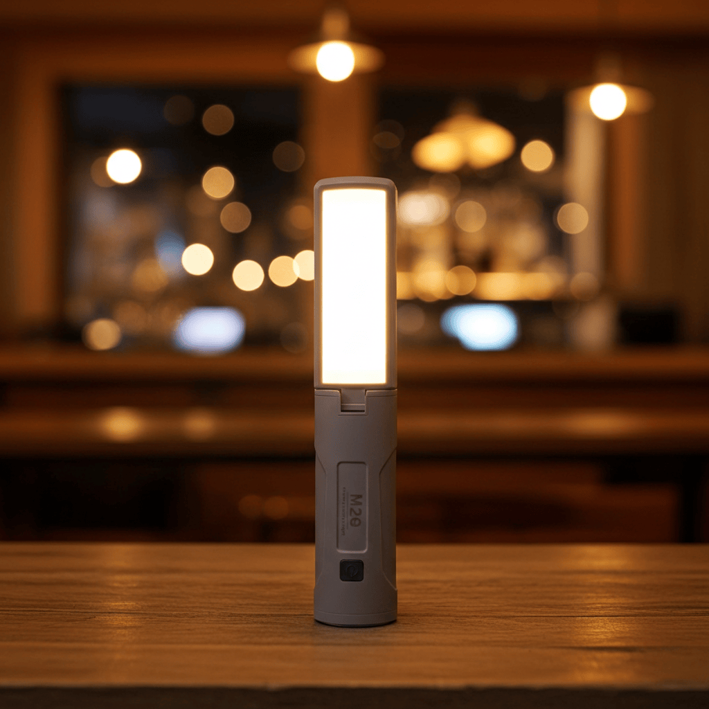 4-in-1 LED Camping Lantern & Flashlight