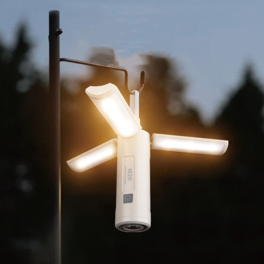 4-in-1 LED Camping Lantern & Flashlight