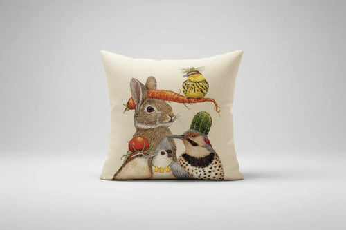 Animal Owl Cushion Cover Pillowcase (No Pillow Included) 2 Style / 45x45cm