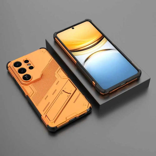 Armor Shockproof Phone Case For Samsung Galaxy Orange / For SAM S26