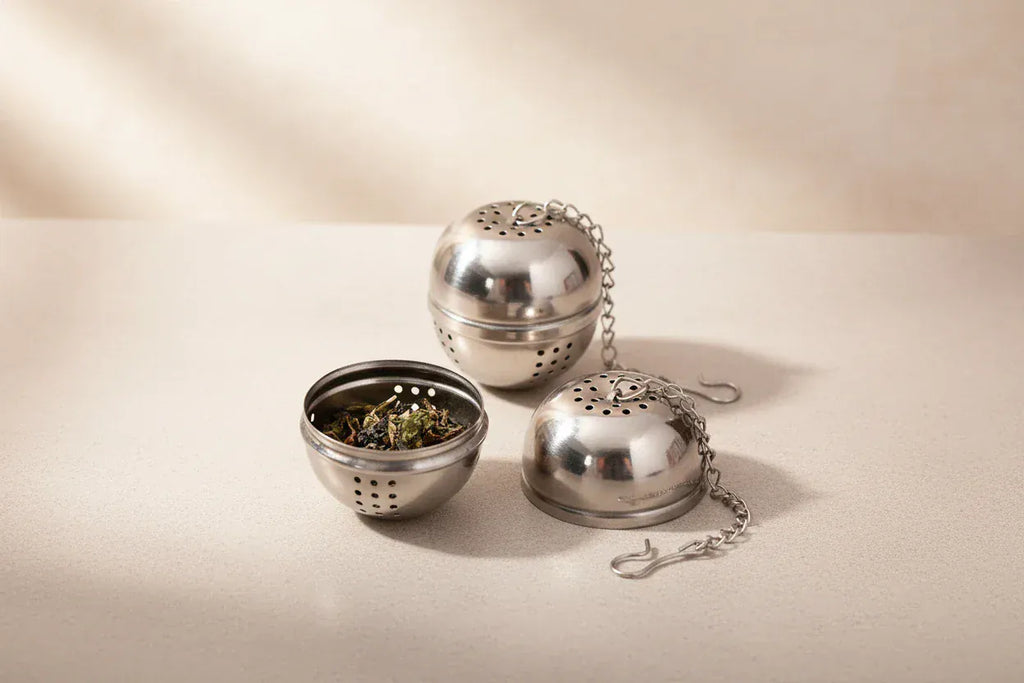 AromaSphere Stainless Tea & Spice Infuser Silver