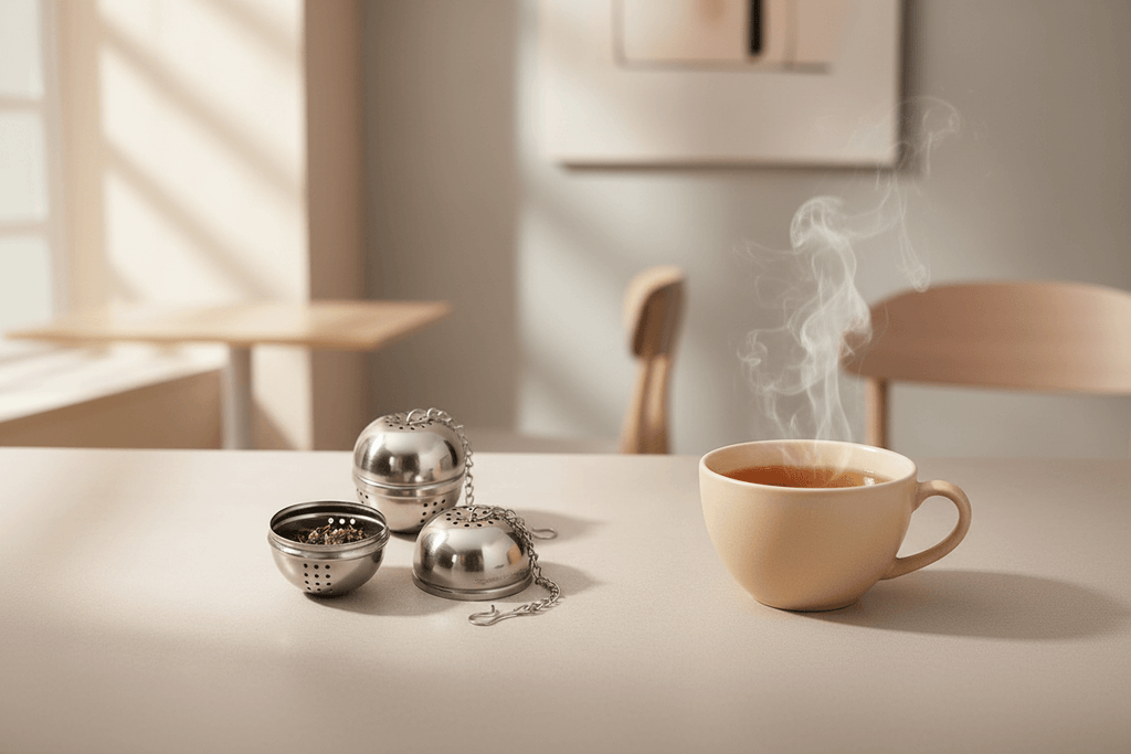 AromaSphere Stainless Tea & Spice Infuser Silver