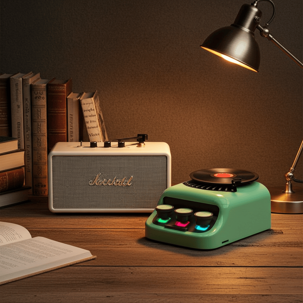 Aromatherapy Retro Bluetooth Speaker