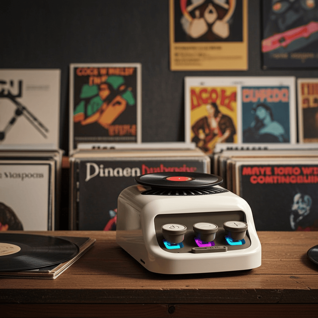 Aromatherapy Retro Bluetooth Speaker