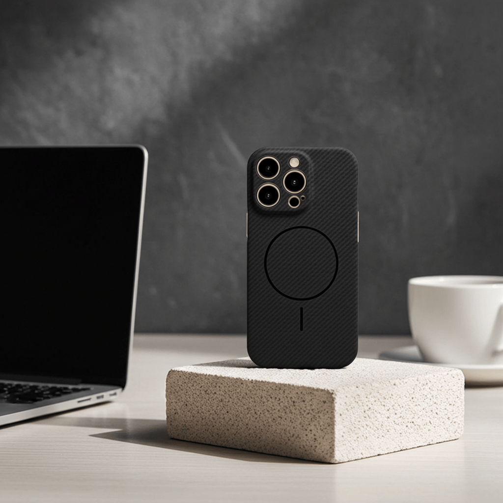 Carbon Fiber Magnetic Custom Case