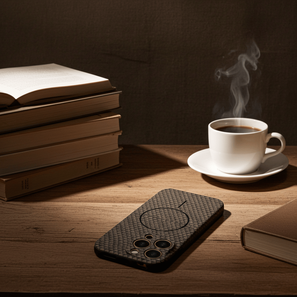 Carbon Fiber Magnetic Custom Case