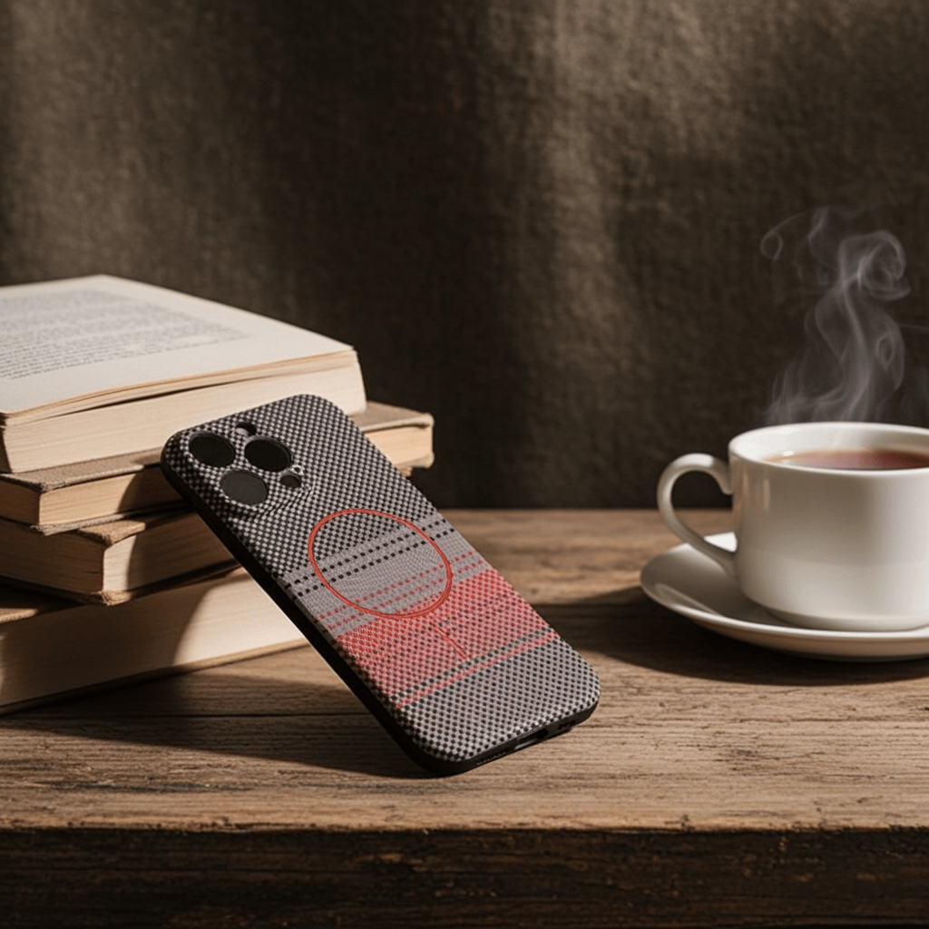 Carbon Fiber Magnetic Custom Case