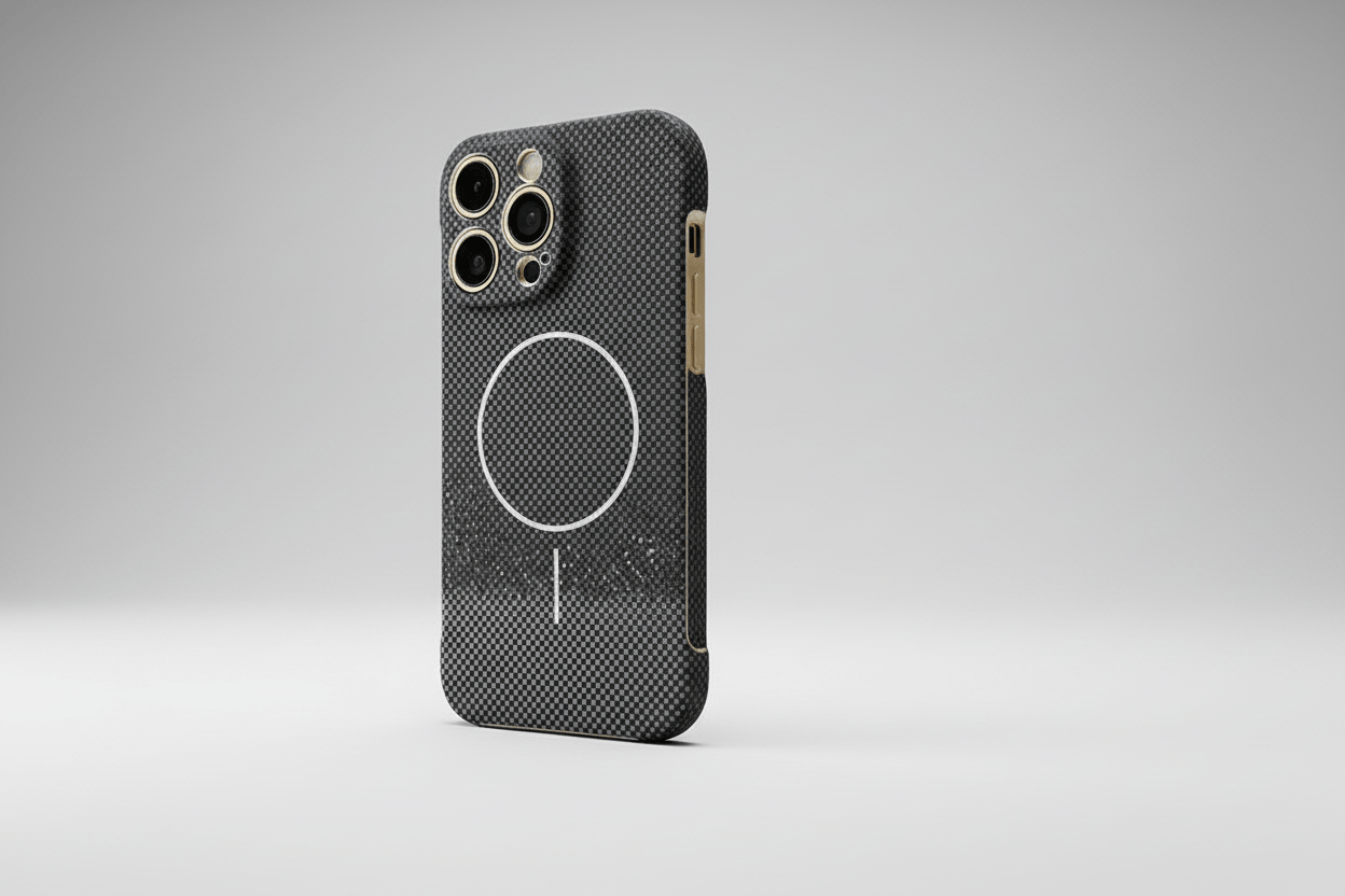 Carbon Fiber Magnetic Custom Case