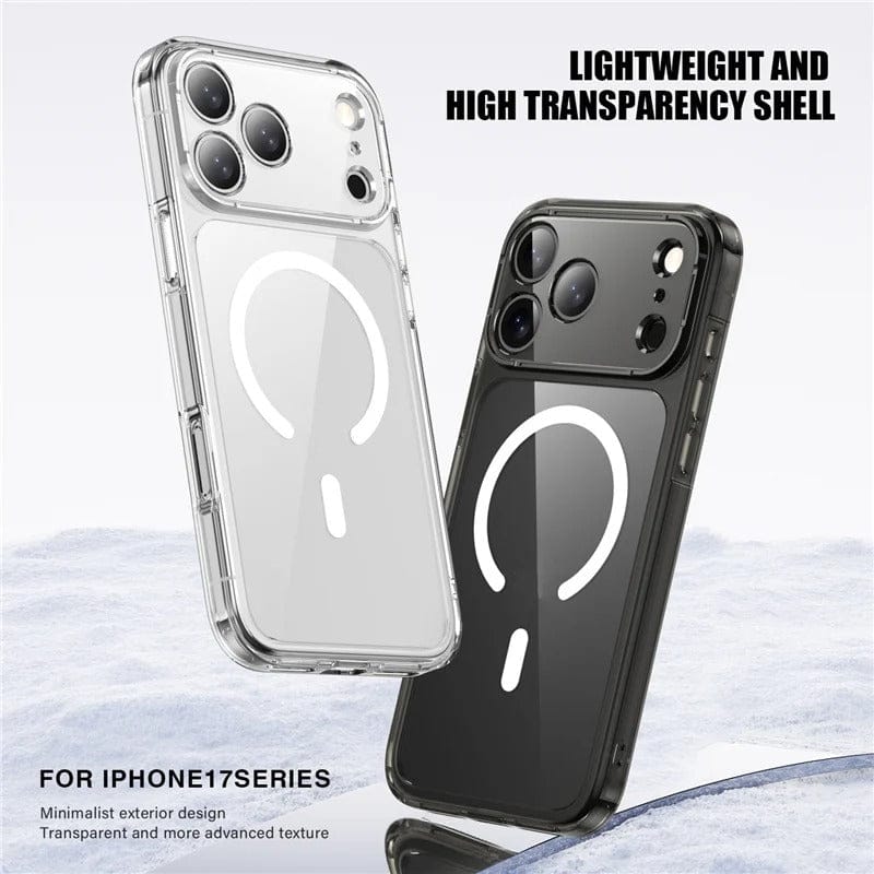 Clear Shockproof Magsafe Magnetic Case For iPhone 17 Series