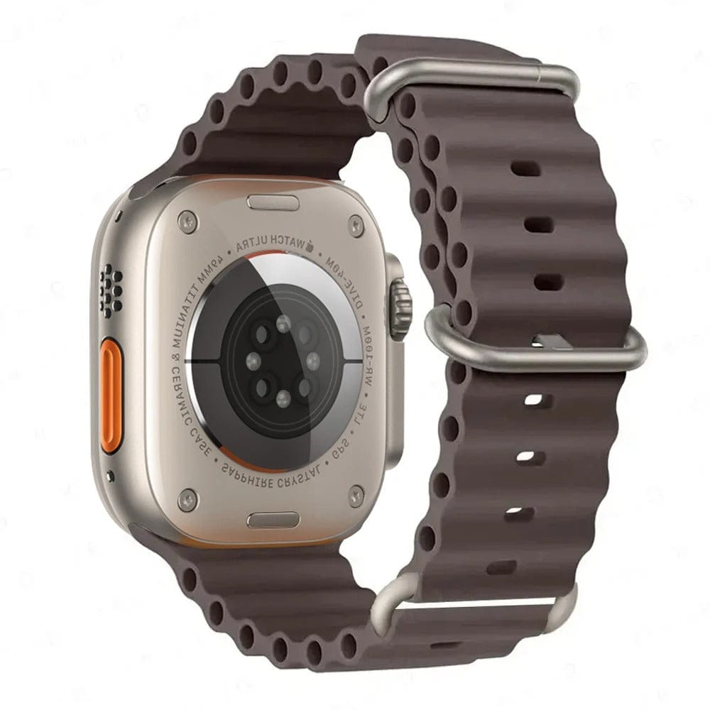 CodedLuxe Premium Ocean Band For iWatch Series coastal gray / S-M: S10-42mm 38 40 41mm