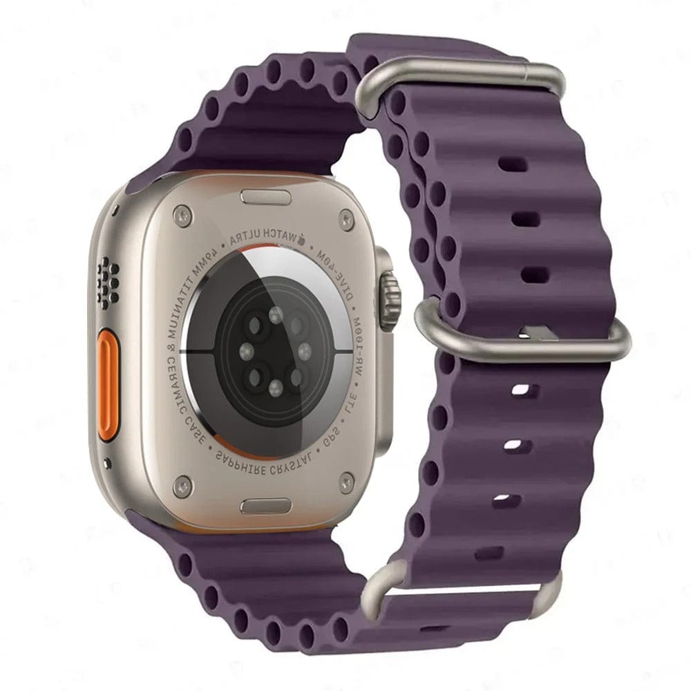 CodedLuxe Premium Ocean Band For iWatch Series elderberry / S-M: S10-42mm 38 40 41mm