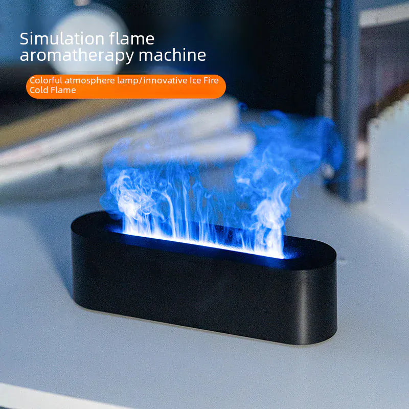 Colorful Flame Aromatherapy Humidifier–for Home