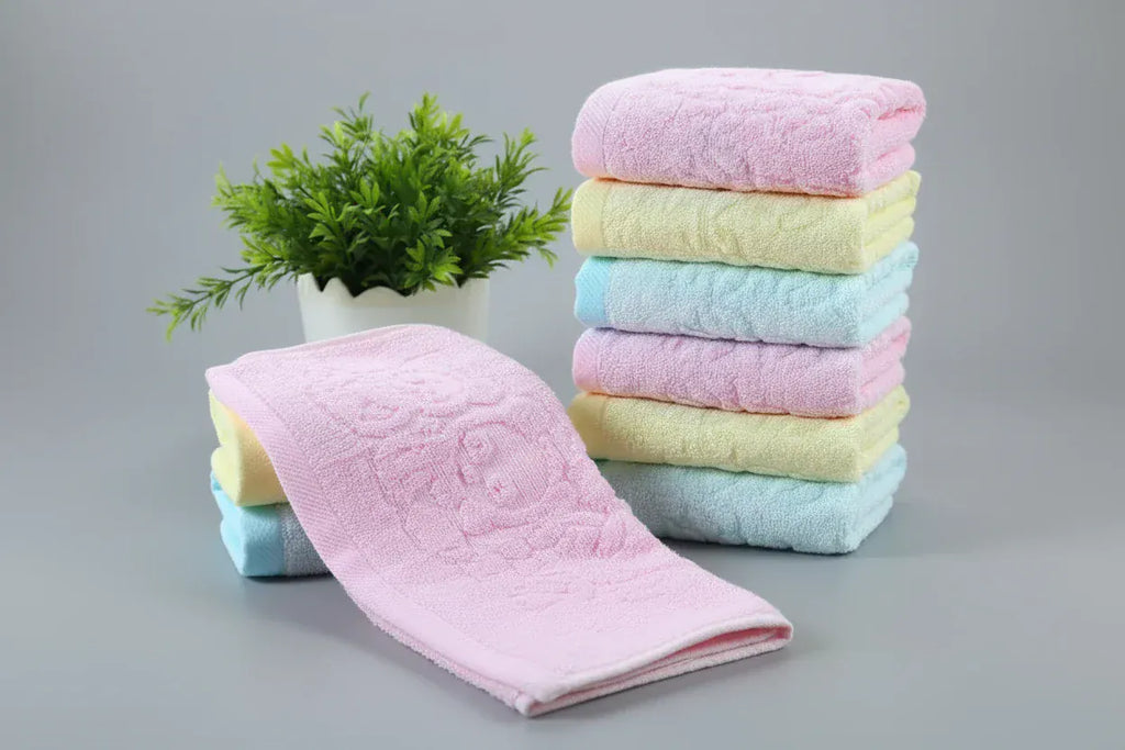 Cotton Towels and Cartoon Face Cloths for Kids and Adults