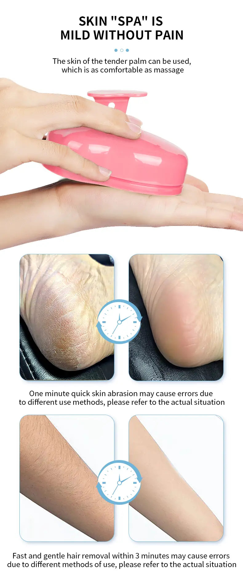 Crystal Nano Glass Hair Remover - Painless & Reusable