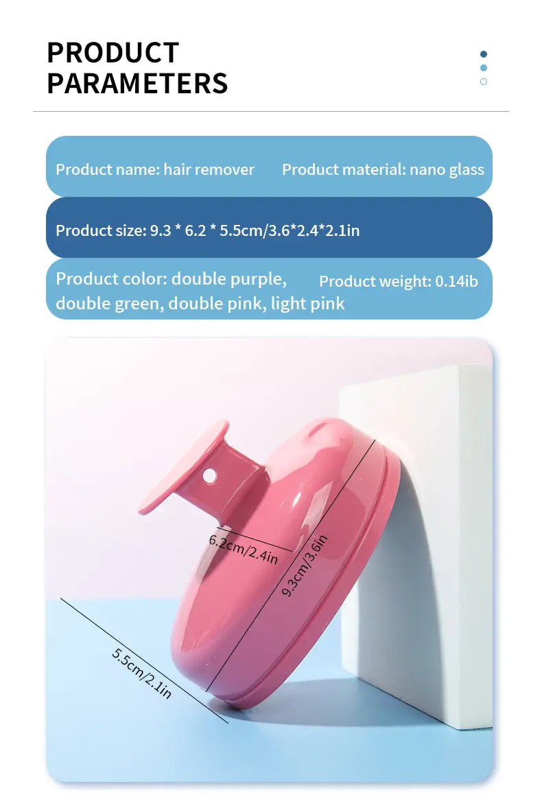 Crystal Nano Glass Hair Remover - Painless & Reusable