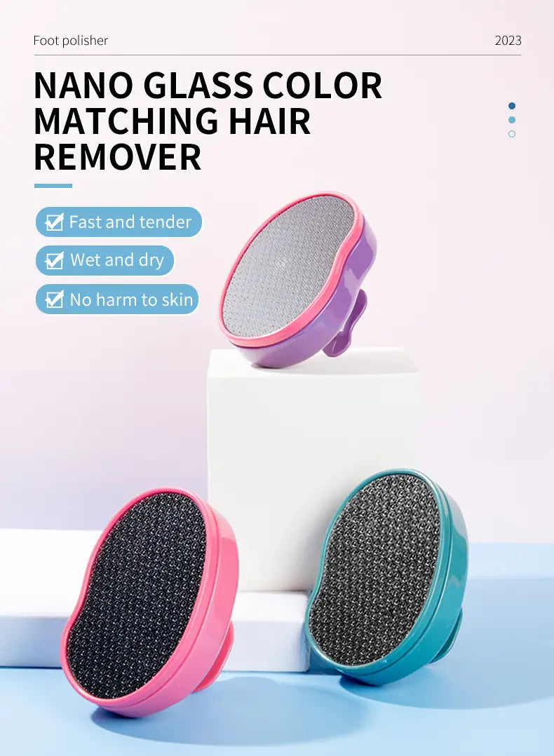 Crystal Nano Glass Hair Remover - Painless & Reusable