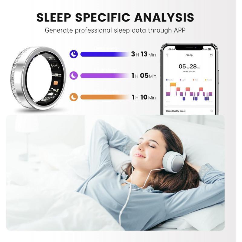 Elegant Diamond Smart Ring
