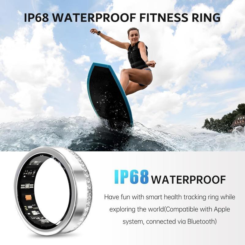Elegant Diamond Smart Ring