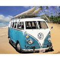 Embroidered Beach Volkswagen Diamond Painting Decor 30x40