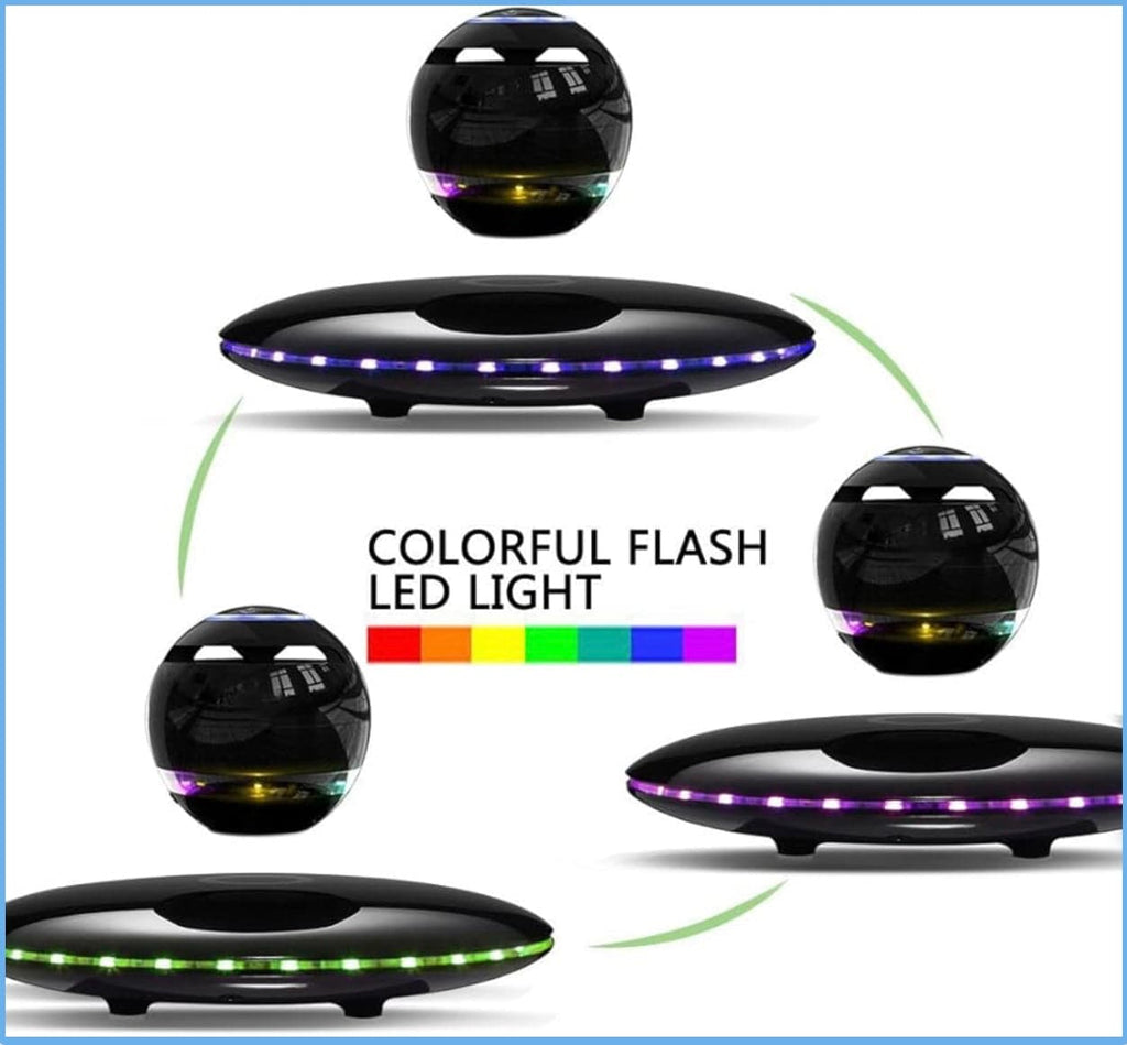 Gravity Orb Levitating Speaker Black