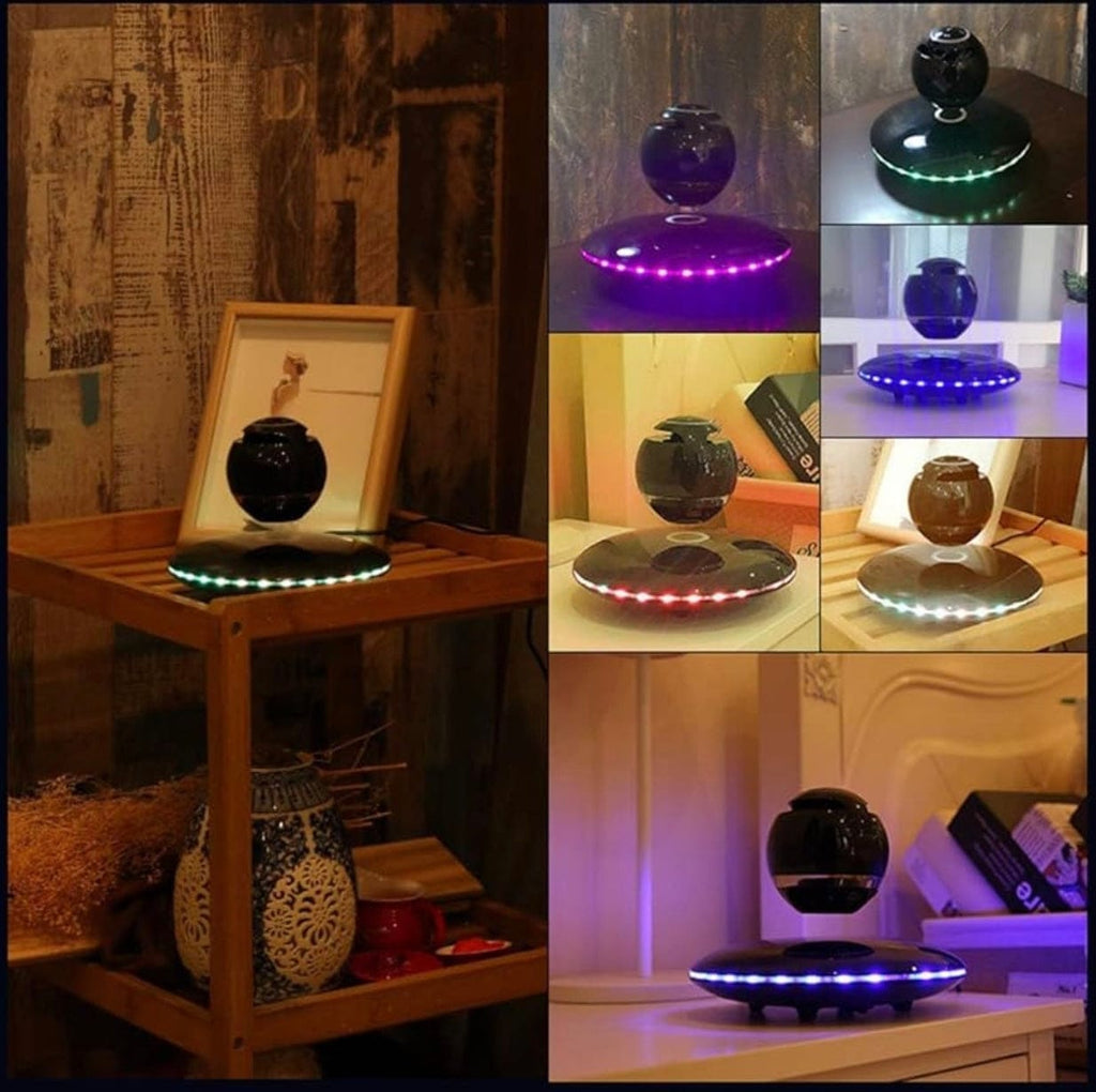 Gravity Orb Levitating Speaker Black