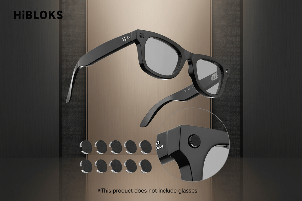 HiBlox AI Shade Enhancer For Ray Ban AI Light Gray