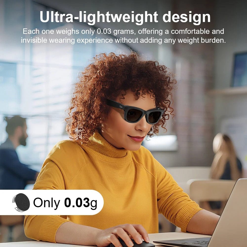 HiBlox AI Shade Enhancer For Ray Ban AI Light Gray