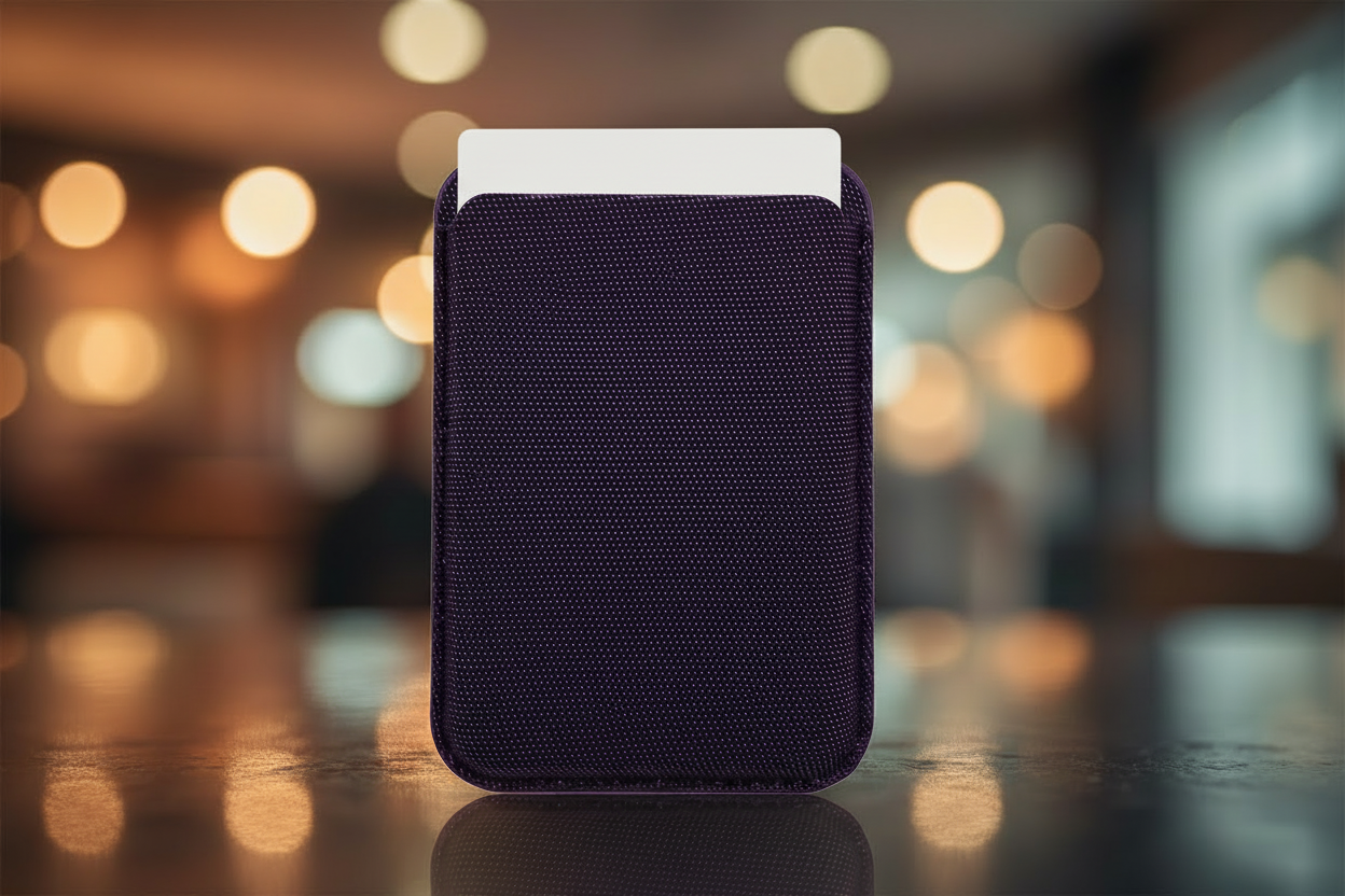 CodedLuxe Forge Magnetic Wallet–Magsafe Techwoven Magnetic Card Holder