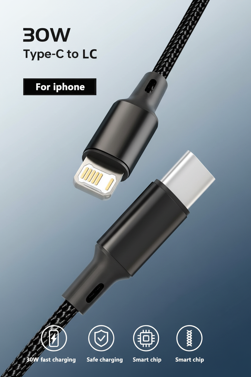 PD 30W Fast Charger For iPhone 15 11 12 13 14 Pro Max XR X XS Max 8 Plus