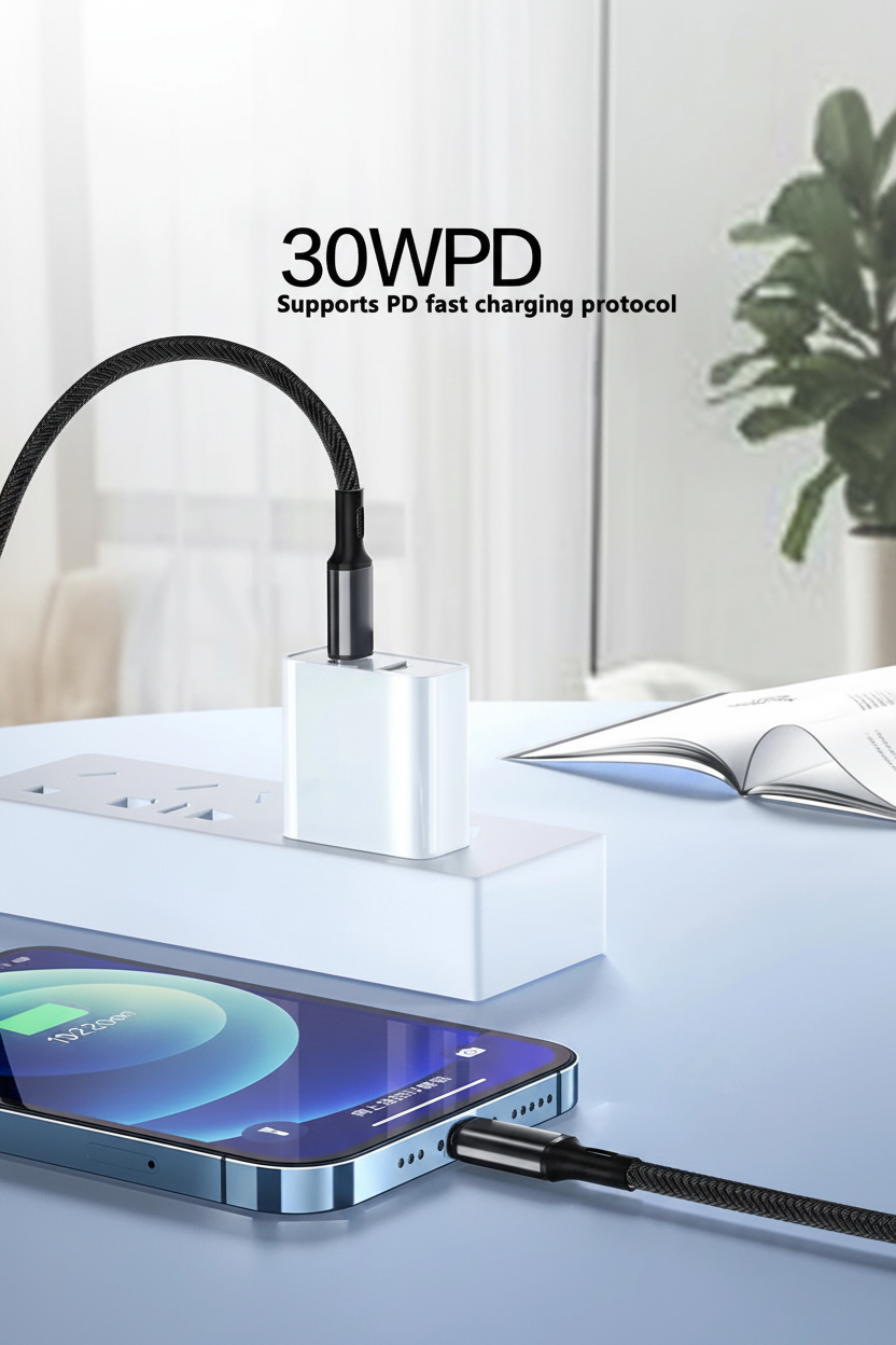 PD 30W Fast Charger For iPhone 15 11 12 13 14 Pro Max XR X XS Max 8 Plus