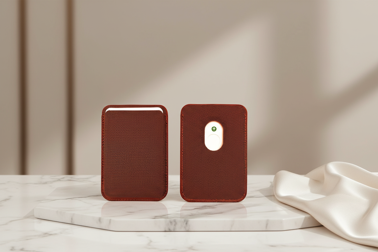 CodedLuxe Forge Magnetic Wallet–Magsafe Techwoven Magnetic Card Holder