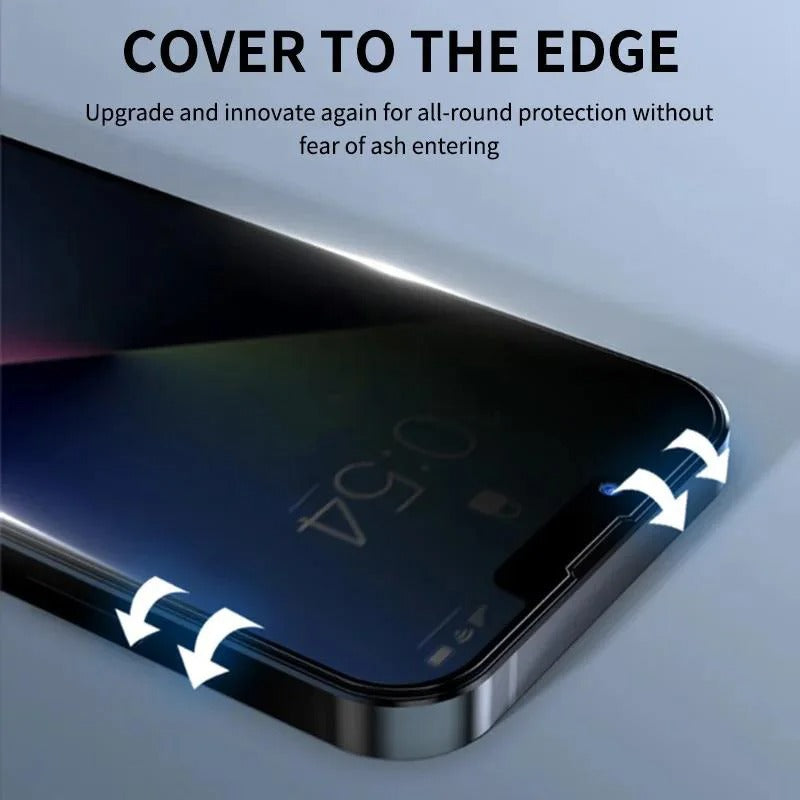 5-Pack Premium Privacy Screen Protector For iPhones–9H Hardness, Shatterproof & Anti-Fingerprint