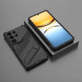 Armor Shockproof Phone Case For Samsung Galaxy–With Holder Lens Protect Cover