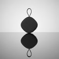 Mini Magnetic Pulse Speaker Black