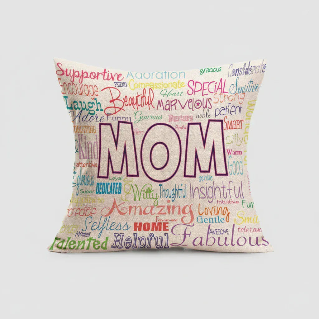 Mother's Day Square Pillow