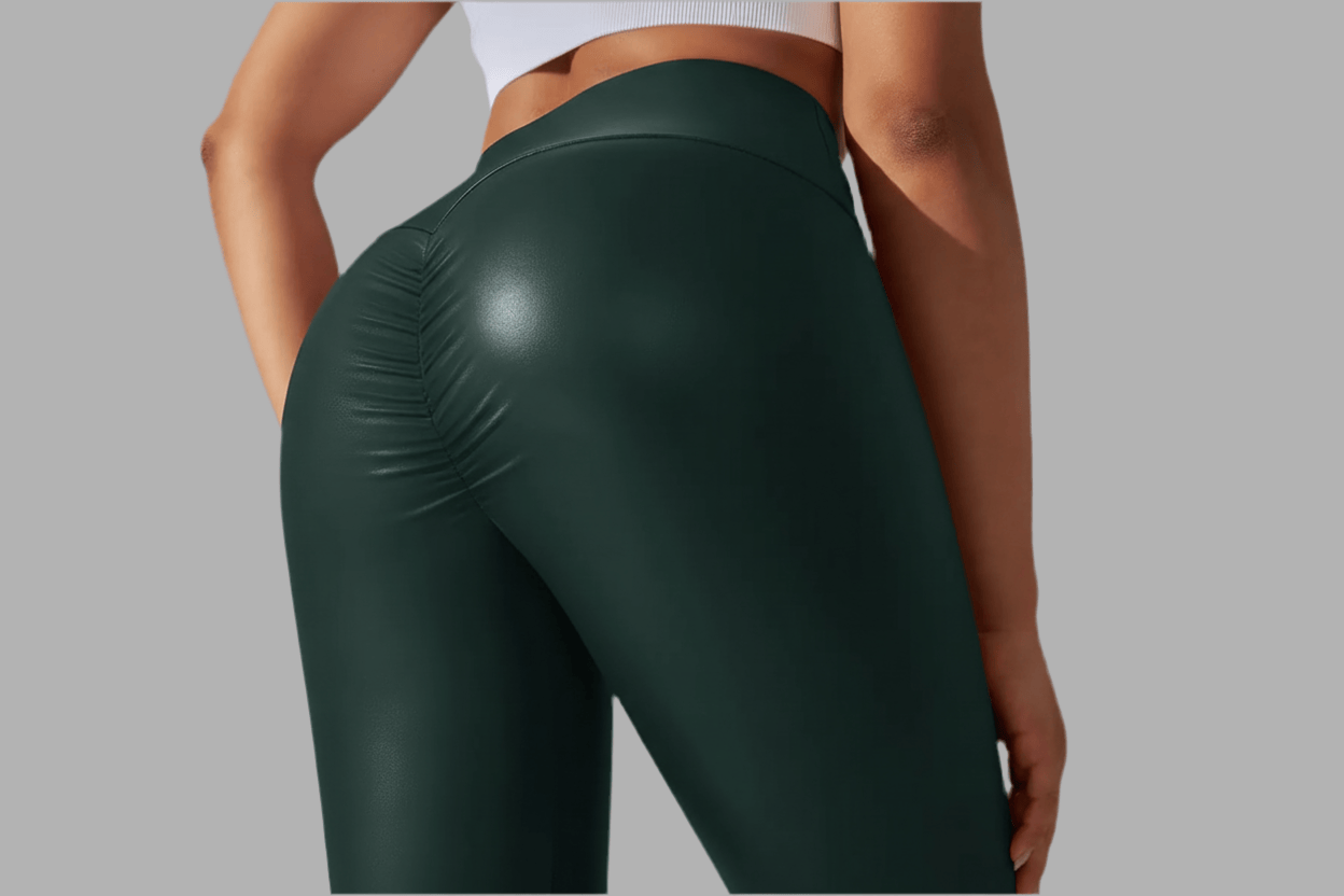Performance Yoga Fitness Leggings Green / XS
