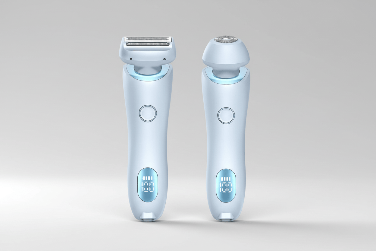 Silky Glide Dual Shaver Blue