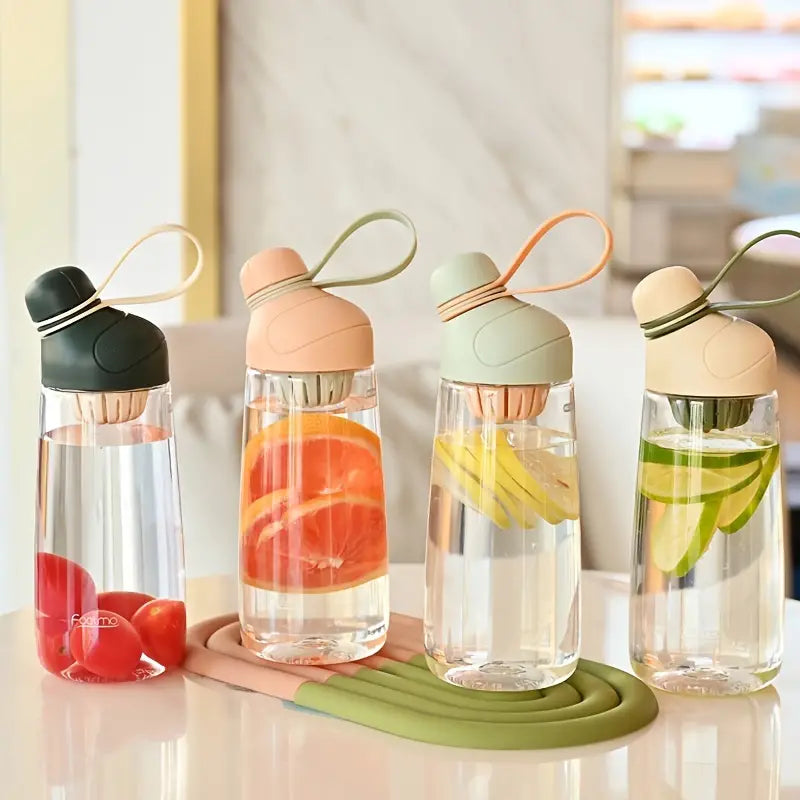 Sleek 600ml Infuser Water Bottle