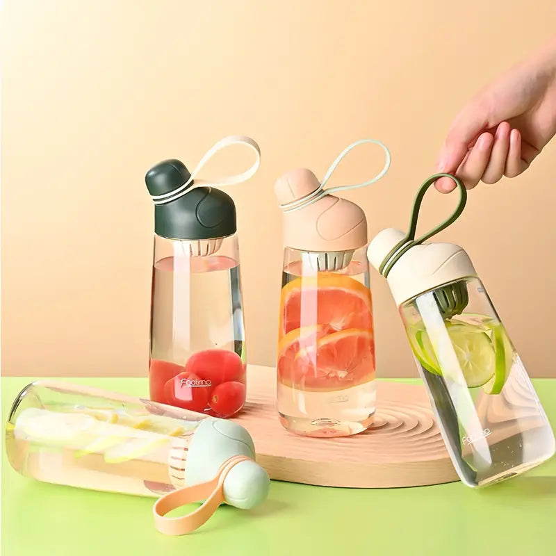 Sleek 600ml Infuser Water Bottle