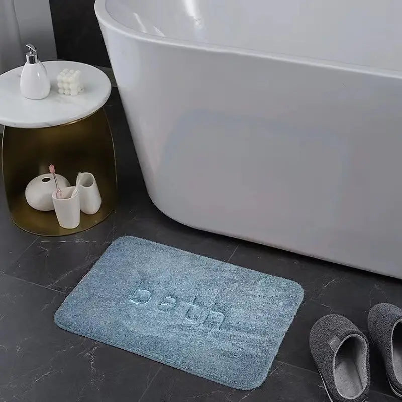 Soft Absorbent Non-Slip Bath Mat for Home Decor