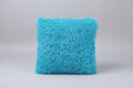 Solid Color Simple Crystal Plush Pillow Royal Blue / 40x40cm