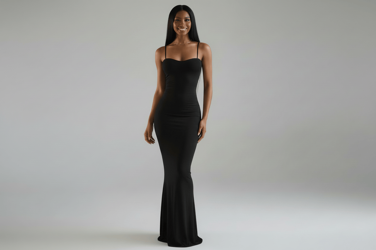 Women's Shapewear Dress Black / S