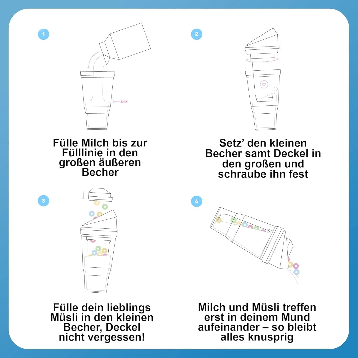 XL–CrunchCup | No Spoon or Bowl Required