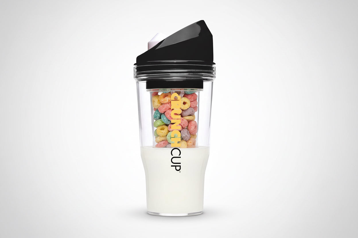 XL–CrunchCup | No Spoon or Bowl Required Black / X-Large