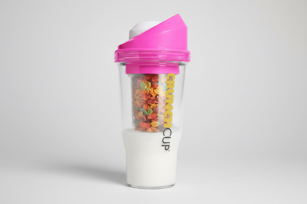 XL–CrunchCup | No Spoon or Bowl Required Pink / X-Large