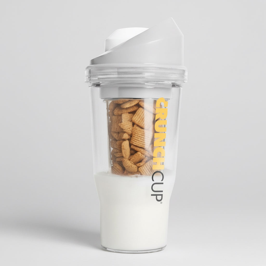 XL–CrunchCup | No Spoon or Bowl Required White / X-Large